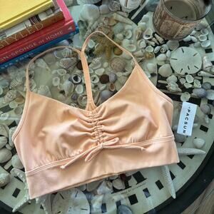 Peachy pink pacsun bralette